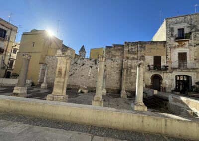 Bari- Roman Columns in the Middle of Town